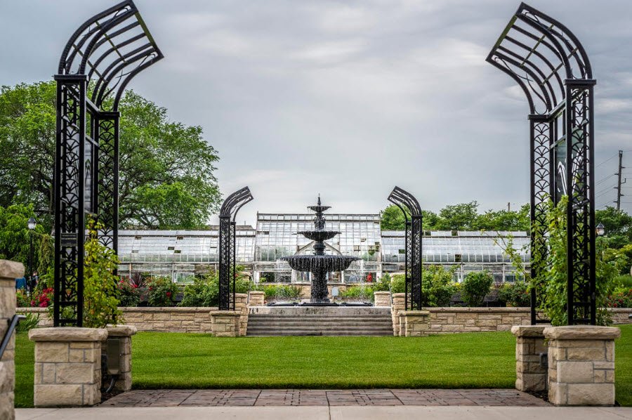 K-State Gardens Fountain, United States